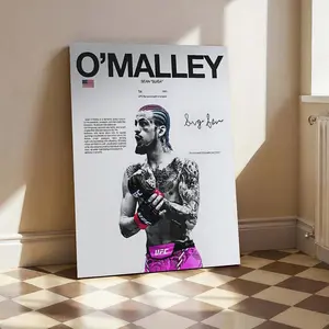 Sean O'Malley poster, UFC wall decoration, MMA digital poster, UFC bantamweight champion, UFC men's gift, sports poster, gym decoration, poster gift