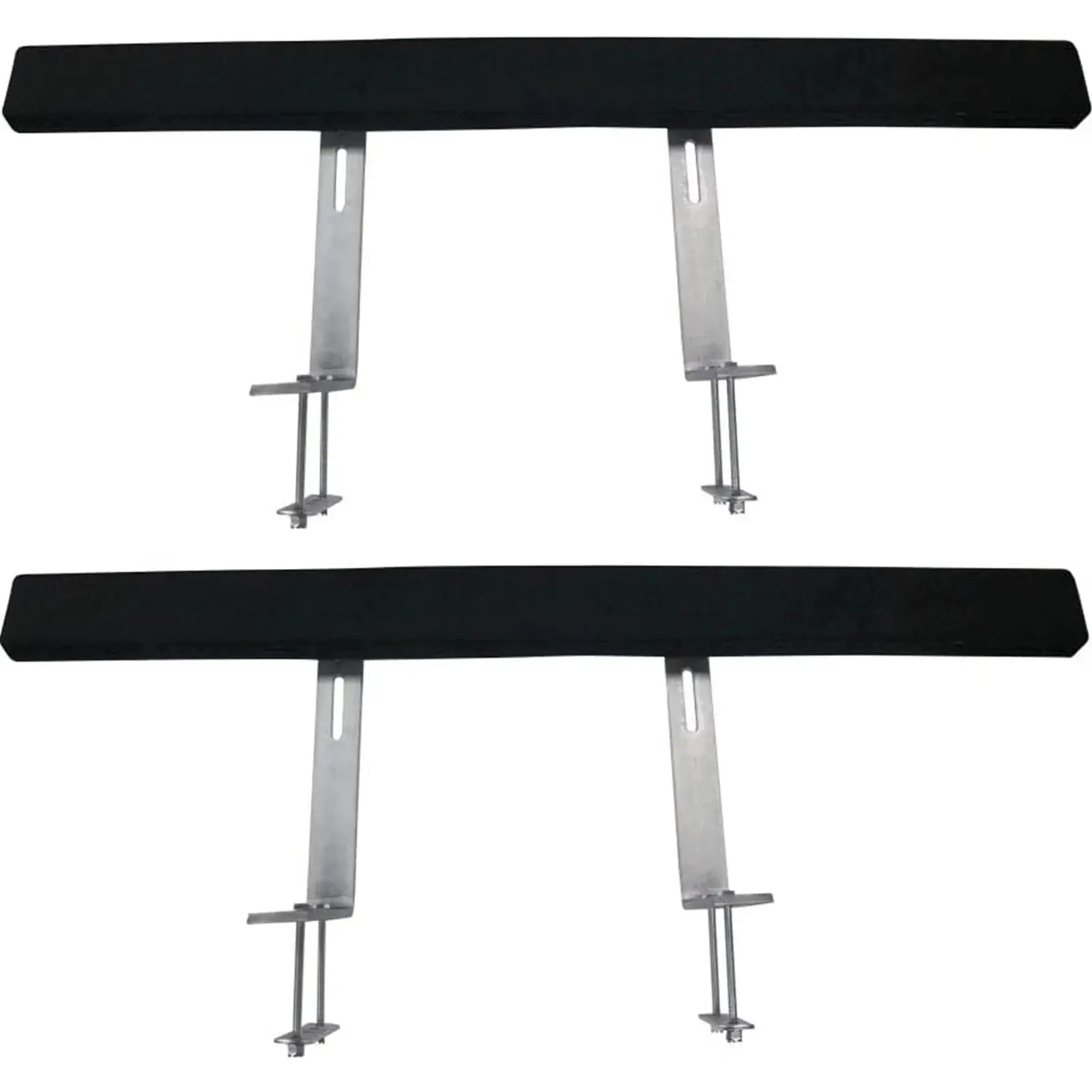 【Summerfinds】VEVOR Boat Trailer Guide-ons,  48", 2 PCS Rustproof Steel Trailer Guide ons, Trailer Guides with Carpet-Padded Boards, Mounting Parts Included, for Ski Boat, Fishing Boat or Sailboat Trailer