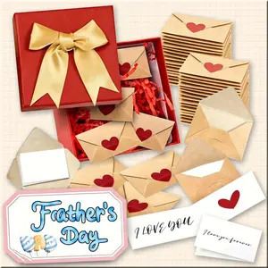 DIY Love Notes Gifts Box -Cute Open When Letters & Mini Envelopes -Unique Long Distance Gift for Him Boyfriend Father's Day Gifts Anniversary Graduation Wedding Birthday Mother's Day petlovers
