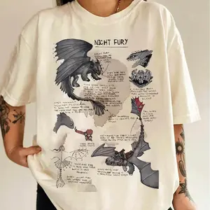 [Sale up to 30%] + [FREE SHIP] Night Fury Shirt, How to Train a Dragon T-shirt, Toothless Lovers Tee, Dragon Movie Shirt, Gift for Fans