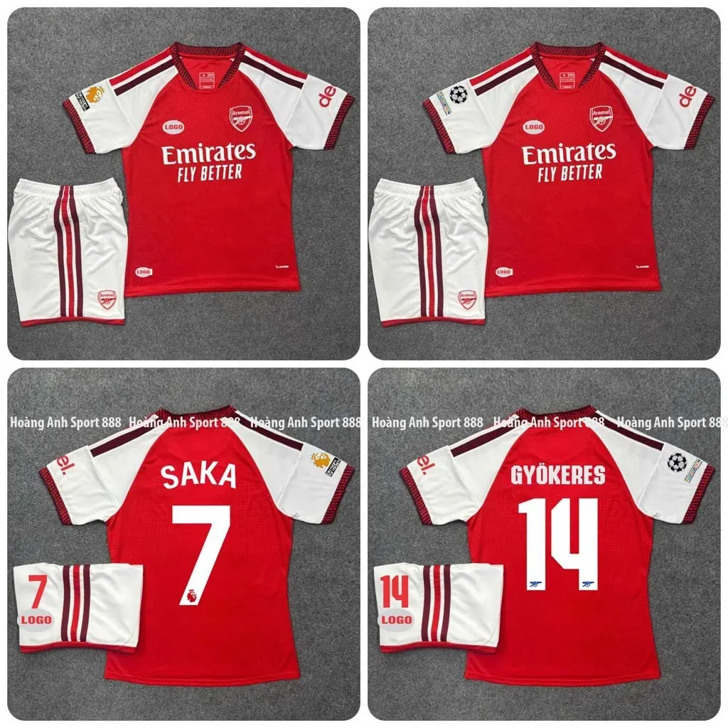 Arsenal FC Home Kit 26/27 – Premium Fabric, Standard Fit, Breathable