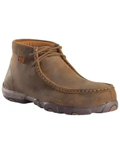 Twisted X Women's Driving Moc Work Shoes Steel Toe - Wdmst01