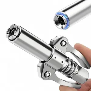 High Pressure 12,000 PSI Grease Nozzle Fittings – Compatible With All 1/8" NPT Grease Guns, Durable Grease Gun Coupler & Joint Fittings for Machinery and Equipment Filling.