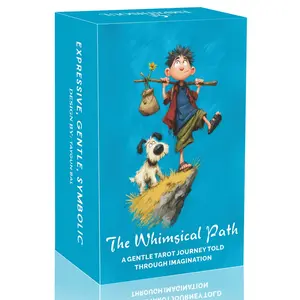 78 Tarot Cards Set,The Whimsical Path Tarot,Tarot Card Decks,13x8cm Modern Illustrations, Eternal Symbolism Fusion, Includes Paper Instructions