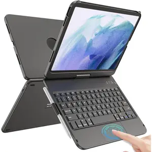 for iPad (A16) 11th Generation Case with Keyboard (11", 2025) & 10th Gen (10.9", 2022) - 360? Rotatable, Thin & Light, Multi- Trackpad for iPad (A16) 11th/10th Gen (Black)