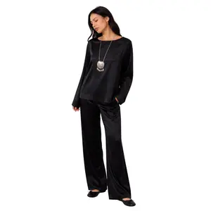 Midnight Satin Set