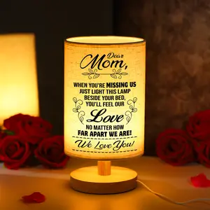 Table Lamp Night Light - Light Up Your Space, Gifts for Mom from Daughter Son for Mother's Day, Birthday (Home & Festive Decor Supplies)