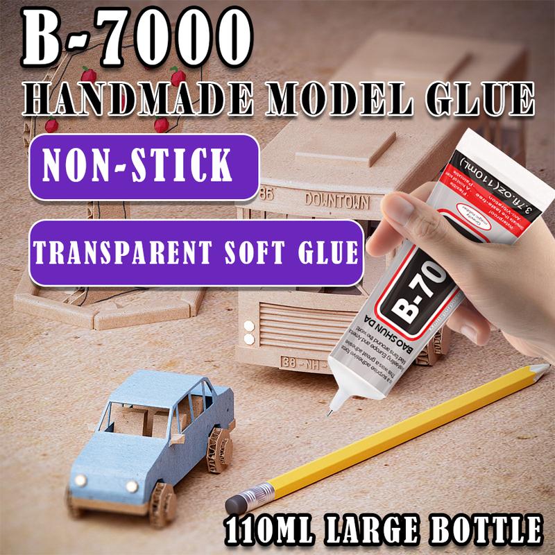 110ml/3.7 Fl Oz Multi-Purpose B6000 Adhesive, Clear Crafting Glue with Precision Dotting Pens, Wax Pencil & Tweezer Kit for Jewelry, DIY Projects & Art Creation 110ml/3.7 Fl Oz Multi-Purpose B6000 Adhesive, Clear Crafting Glue with Precision Dotting Pens, Wax Pencil & Tweezer Kit for Jewelry, DIY Projects & Art Creation