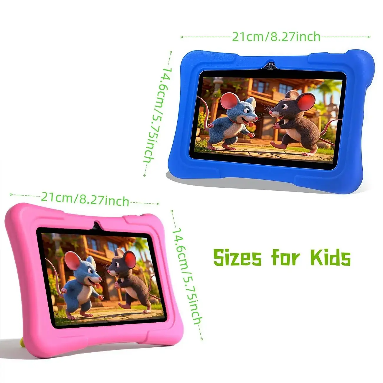 Children's Tablet 1+16GB Dual Camera Vision Protection Parental