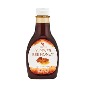 Forever Bee Honey - 100% Natural Energy Booster, Sweet & Rich, Vegetarian Friendly, Gluten Free, Pure Mountain-Harvested Honey, 17.6 oz, Calm Spanish Countryside