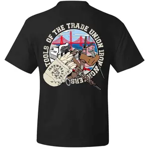 Ironworker T-shirt  Union Ironworker T-shirt  Welding T-shirt  Proud Ironworker T-shirt  Men T-shirt  Construction Shirt  Blue Collar