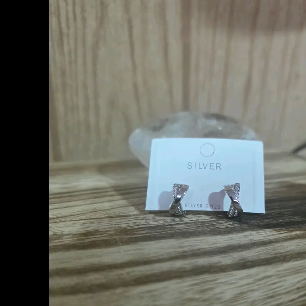 Arracadas plata italiana 925 con baño de rodium calidad primium