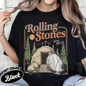 Rolling Stones Easter PNG, Christian Shirt Design (Digital Download)