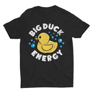 Big Duck Energy Shirt , Funny Shirt, Duck Shirt, Duck Lover, Cute Animal, Pun Lover, Unisex Shirt Menswear Soft