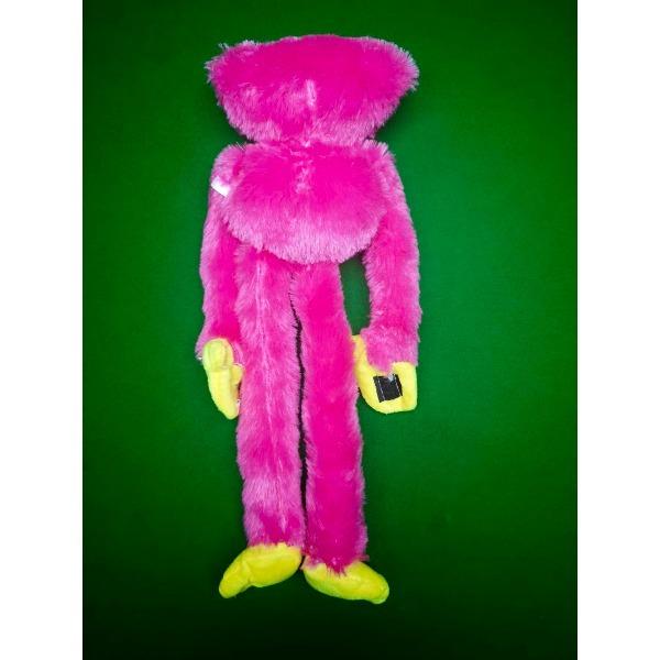 40cm Huggy Wuggy Plush Toy, Soft Stuffed Poppy Playtime Doll, Blue/Pink Horror Game Plushie Gift for Kids