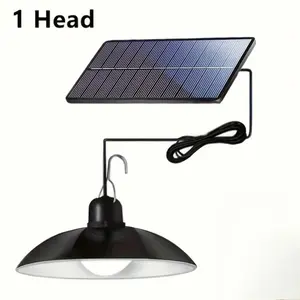 1 Set Brand-New LED Ceiling Lamp, Waterproof Powered Lighting (No Remote Control) for Camping, Patios, Indoor & Outdoor Use, Solar Light Outdoors,summervibes