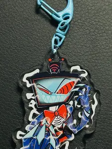 Vox double-sided acrylic keychain
