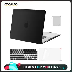 MOSISO Compatible with MacBook Pro 16 inch Case M5 2026 M4 2025 M3 M2 M1 2024-2021 A3429 A3428 A3403 A3186 A2991 A2780 A2485, Protective Hard Shell&Keyboard Cover&Screen Film&Pouch, Waterproof Dust Cover Solutions