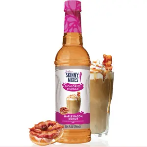Skinny Mixes Maple Bacon Donut Sugar Free Skinny Syrup