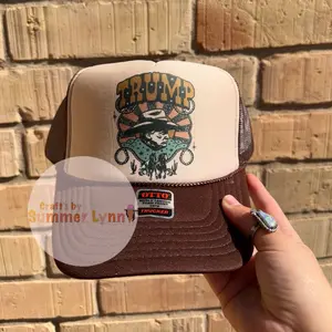 Retro trump trucker hat