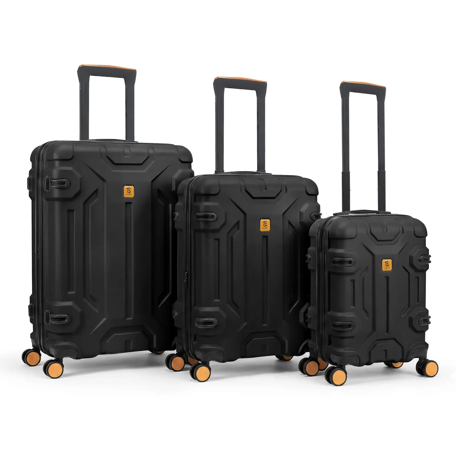 Unbreakable ABS Luggage Set with TSA Lock, 3-Piece (20/26/30 Inch) Hard Shell Suitcase with 360° Spinner Wheels, Expandable Travel Luggage for Business & Family Trips, Grey