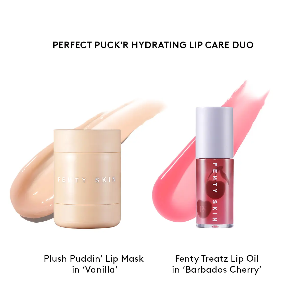 Barbados Cherry Lip Oil + Vanilla Lip Mask