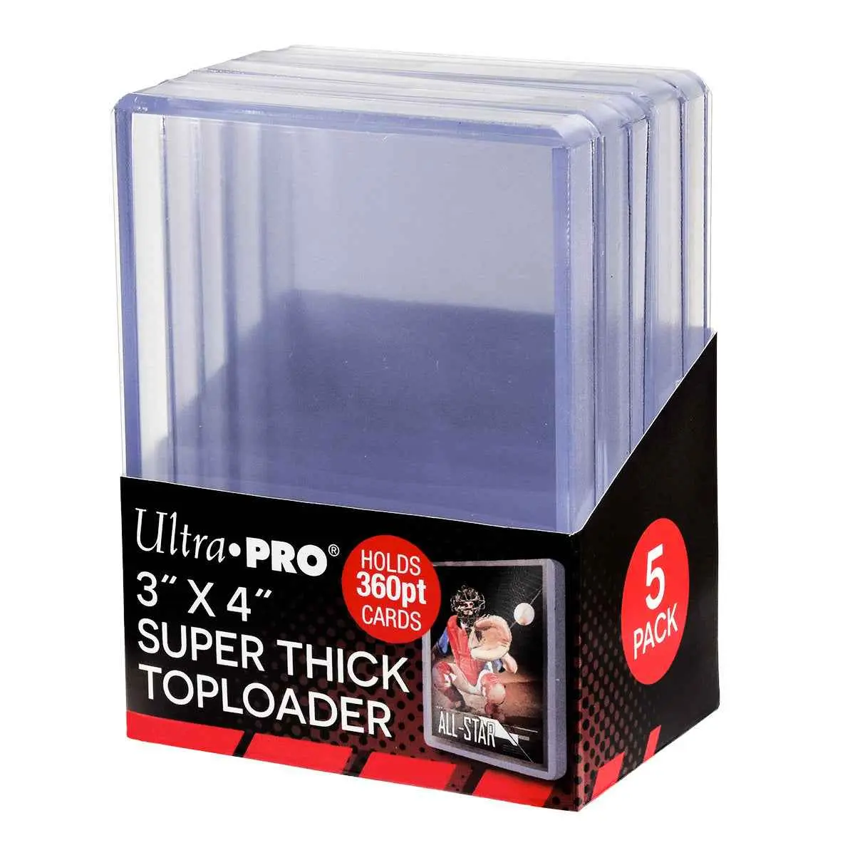 3" x 4" Super Thick 360PT TOPLOADER® Sleeves (5ct) 3" x 4" Super Thick 360PT TOPLOADER® Sleeves (5ct)