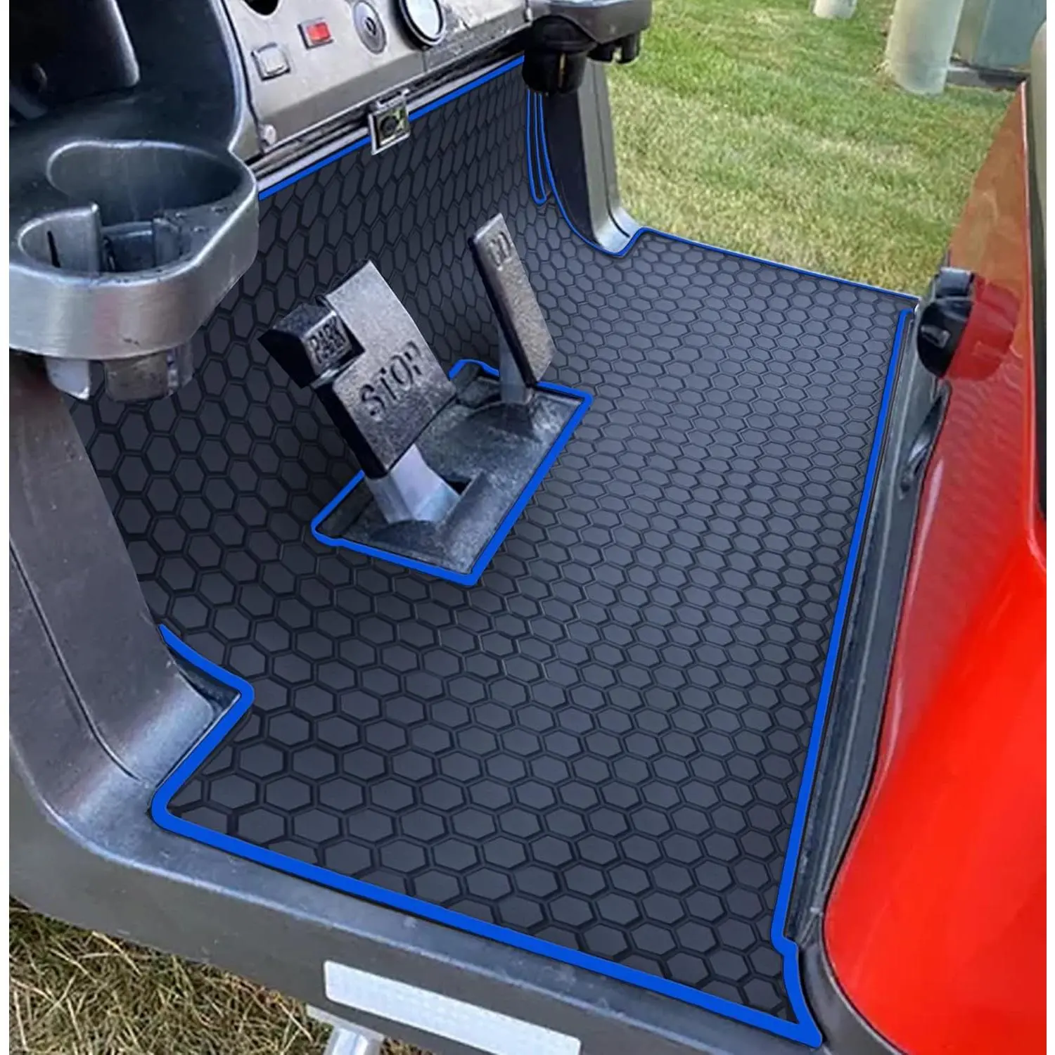 Golf Cart Floor Liner Mat Full Coverage Custom Fit for 2 and 2+2 Club  Models Precedent 2004-2025/Onward & Tempo (2017-2025)/Villager & V4L (2019-2025