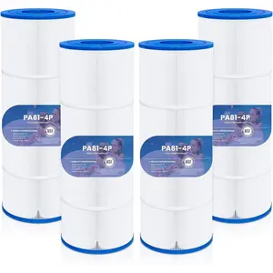 4-Pack C3030 Pool Filter Cartridges  for Hayward Swim Clear C580E, C3030, C3025, C3020, Replace Pleatco PA81, Hayward CX580XRE, 325 sq.ft