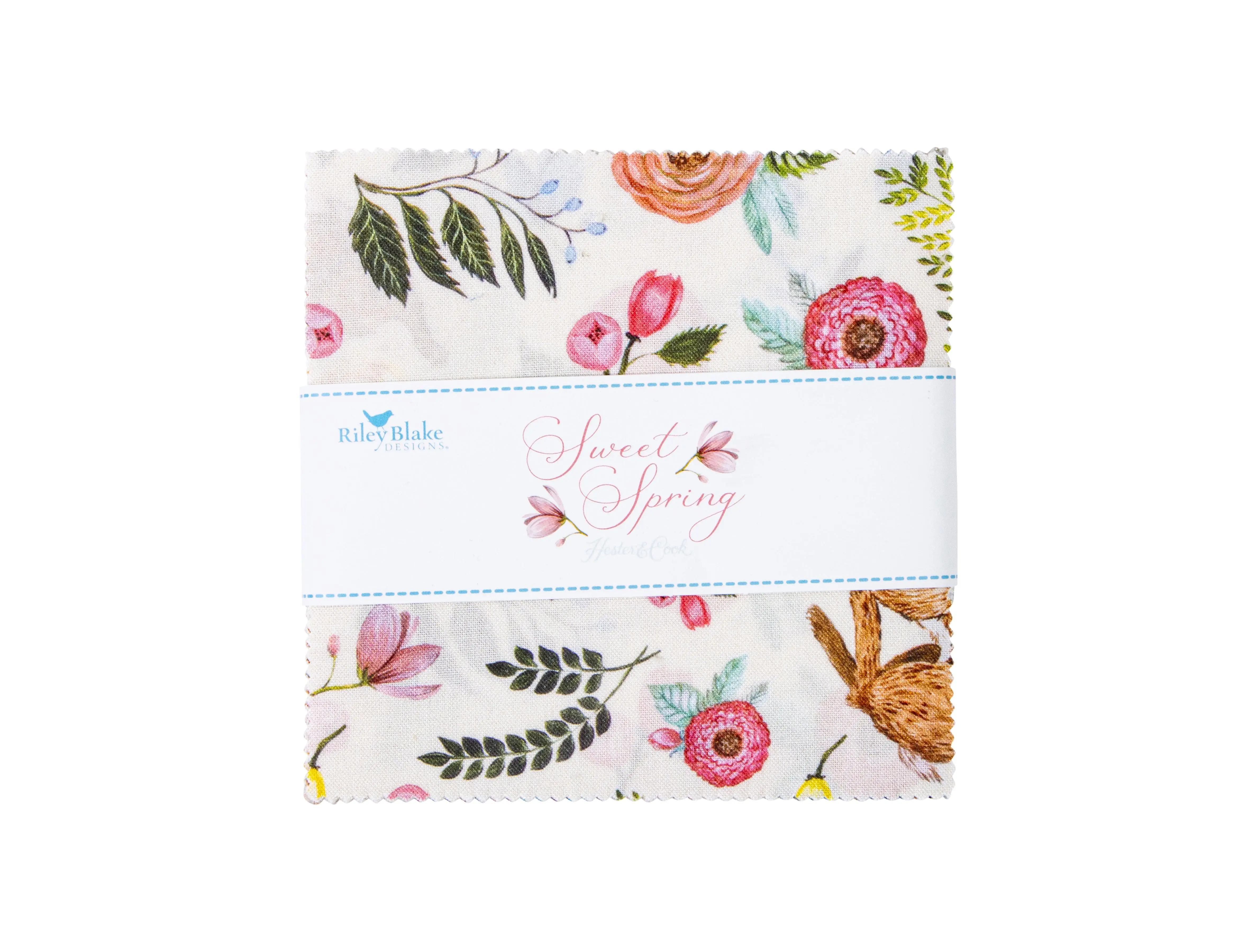 Sweet Spring | 5" Charm Pack by Hester & Cook for Riley Blake | 42 pcs