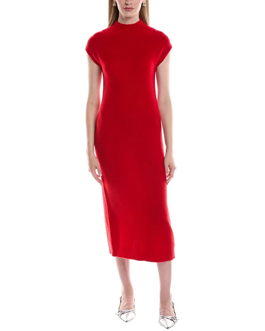 philosophy Funnel Neck Cashmere Midi Sweaterdress