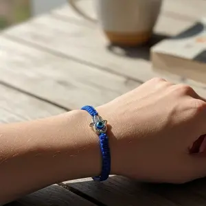 Unisex Blue Evil Eye Protection Bracelet