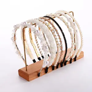 1pcs Double-Layer Light Double Row Metal Thin Wire Headband – Women's Hair Accessory For Wedding DIY