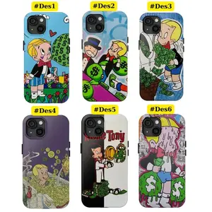 RICHIE RICH Cartoon Collection Tough Phone Case, Phone Cases Phone Cover Hard Case Tough 2-piece Phone Case 11 12 13 14 15 16 17