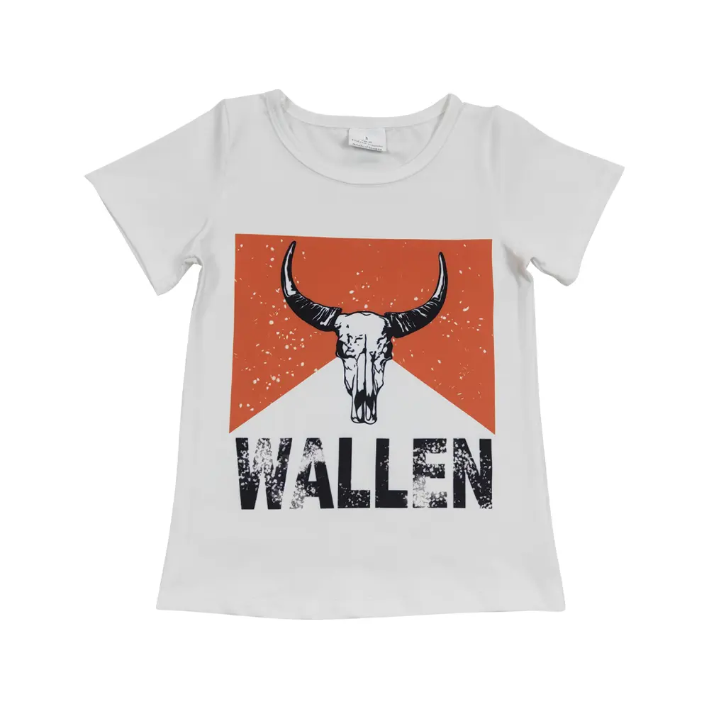 Girls' Soft Fit Western Graphic Top, Casual Long Sleeve T-Shirt in Stretch Milk Silk for Baby & Toddlers, Toddler Clothes, Soft Fit Tops, Baby Clothing