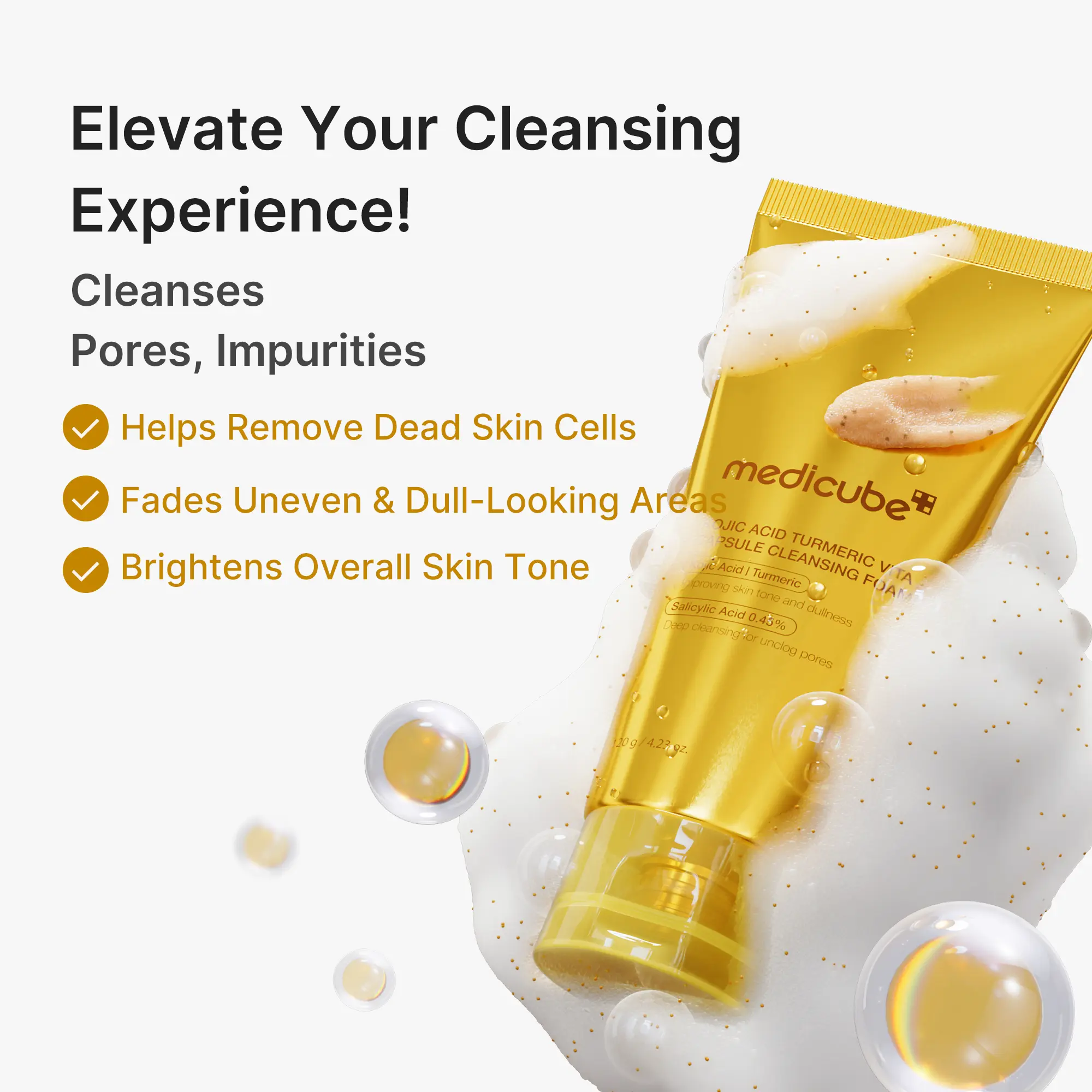 medicube] Mix & Match Capsule Cleansing Foam Set | PDRN, Azelaic