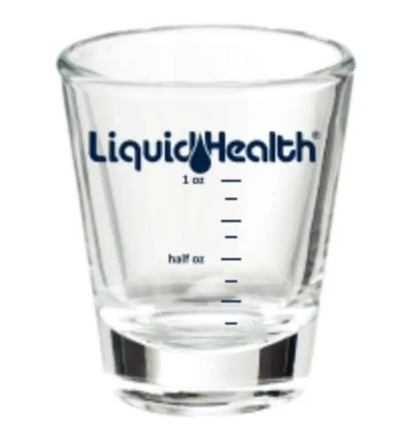 Liquid Health Premium Measuring Shot Glass - 1 oz Kitchen Measure