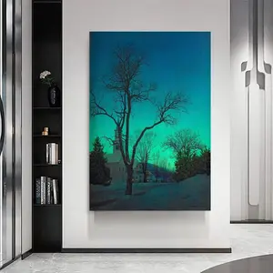 Maxfield Parrish Wall Art Prints Paintings Poster At Close of Day Artworks Canvas Room Aesthetic Wall Art Prints Home Modern-Frame-style-16x24inch(40x60cm)