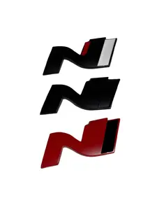 Hyundai N Badge (Grille or Trunk - Fits all N Vehicles)