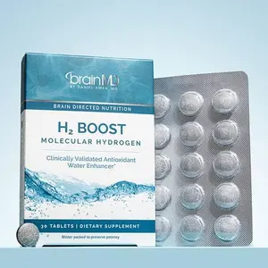 BrainMD - H2 Boost Molecular Hydrogen | Clinically Validated Antioxidant Water Enhancer
