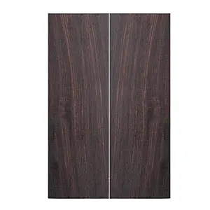 Bookmatched African Blackwood Knife Handle Scales – Knife Handle Materials – Natural Wood Knife Scales for DIY Crafts – Size 3/8 x 1 9/16 x 4 3/4 inches – 1 Pair