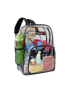 Clear Backpack Large Capacity | Unisex Fashion Design | Daily Commute & Travel Bag School Backpacks