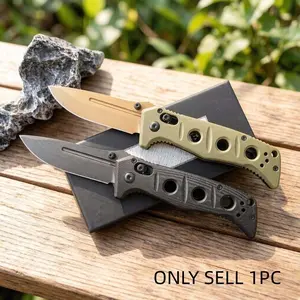 1pc 273 folding knife, non slip grip, fruit knife, essential for kitchen, a good choice for fishing, camping, exploration and Survival Tools, holiday gift