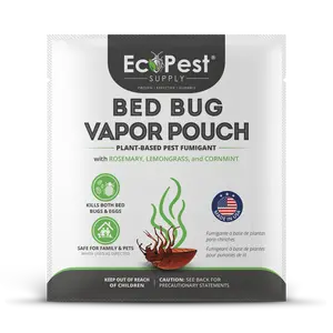 Bed Bug Vapor Pouch | Fumigant for Luggage, Beds, Couches, and Other Furniture