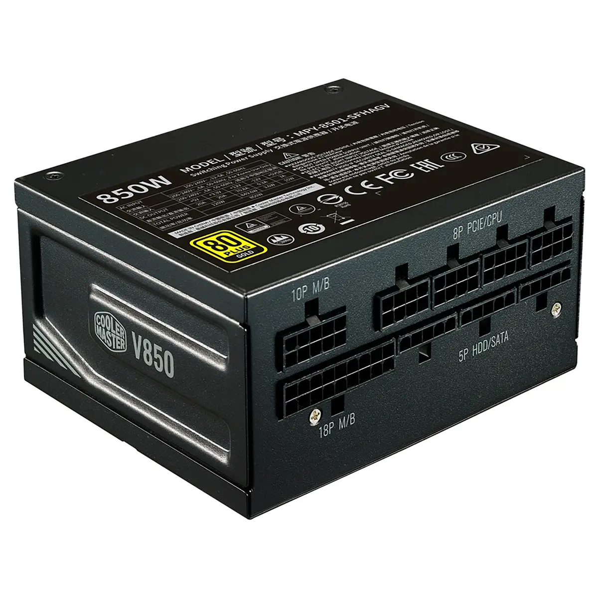CoolerMaster V850 SFX Gold 80 Plus Full Modular SFX Power Supply