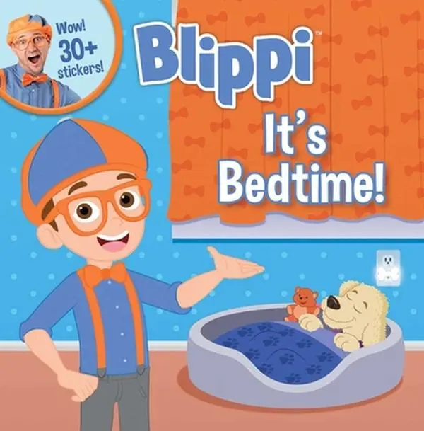 USED Book - Blippi: It's Bedtime! by Editors of Studio Fun International (Paperback) - english
