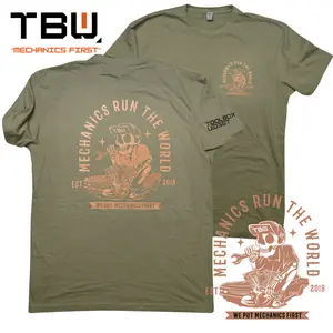 NEW TBW LOGO MECHANIC T-SHIRTS