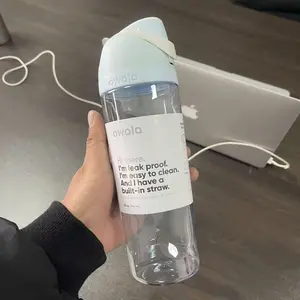 Owala 25oz Clear Bottle  Transparent & Convenient Water Bottle