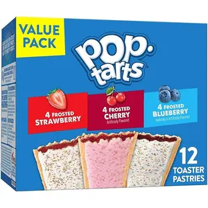 Pop-Tarts Toaster Pastries, Breakfast Foods, Kids Snacks, Variety Pack (12 Pop-Tarts) Pop-Tarts Toaster Pastries, Breakfast Foods, Kids Snacks, Variety Pack (12 Pop-Tarts)
