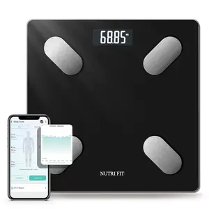 for Body Weight Body Composition Monitor, Weighing with BMI, Body Fat, Muscle Mass, Accurate Bluetooth Home User Health Equipment Sync Apps